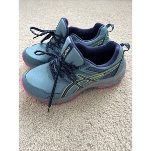 ASICS Gel-Venture 9 Womens Size 8.5 Wide Blue Hiking Running Shoes 1012B314